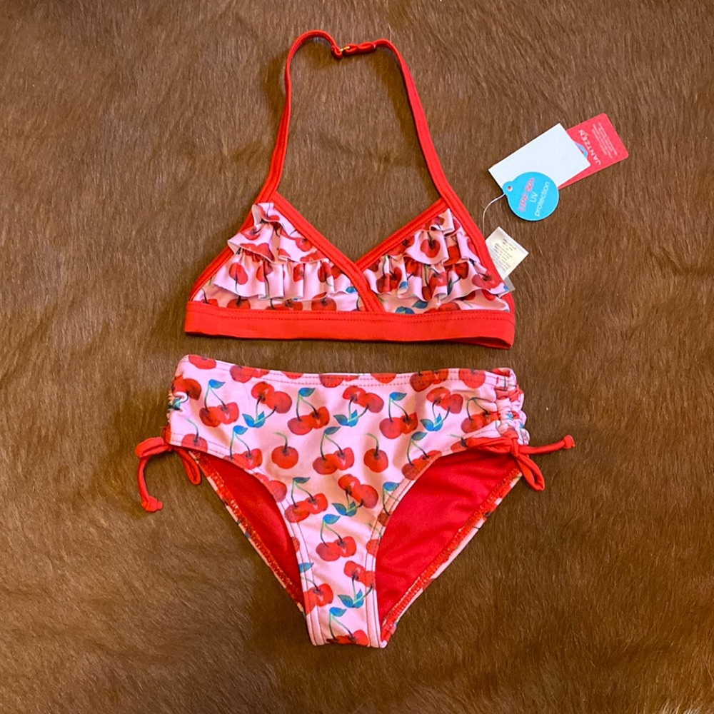 Jantzen cherry bikini NWT